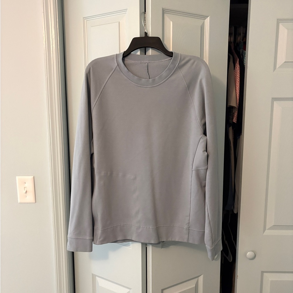 Lululemon City Sweat Crew Men’s Large Blue/Gray